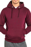 Knocker Men's Heavyweight Cotton Blend Fleece Pullover Hoodie Sweatshirt