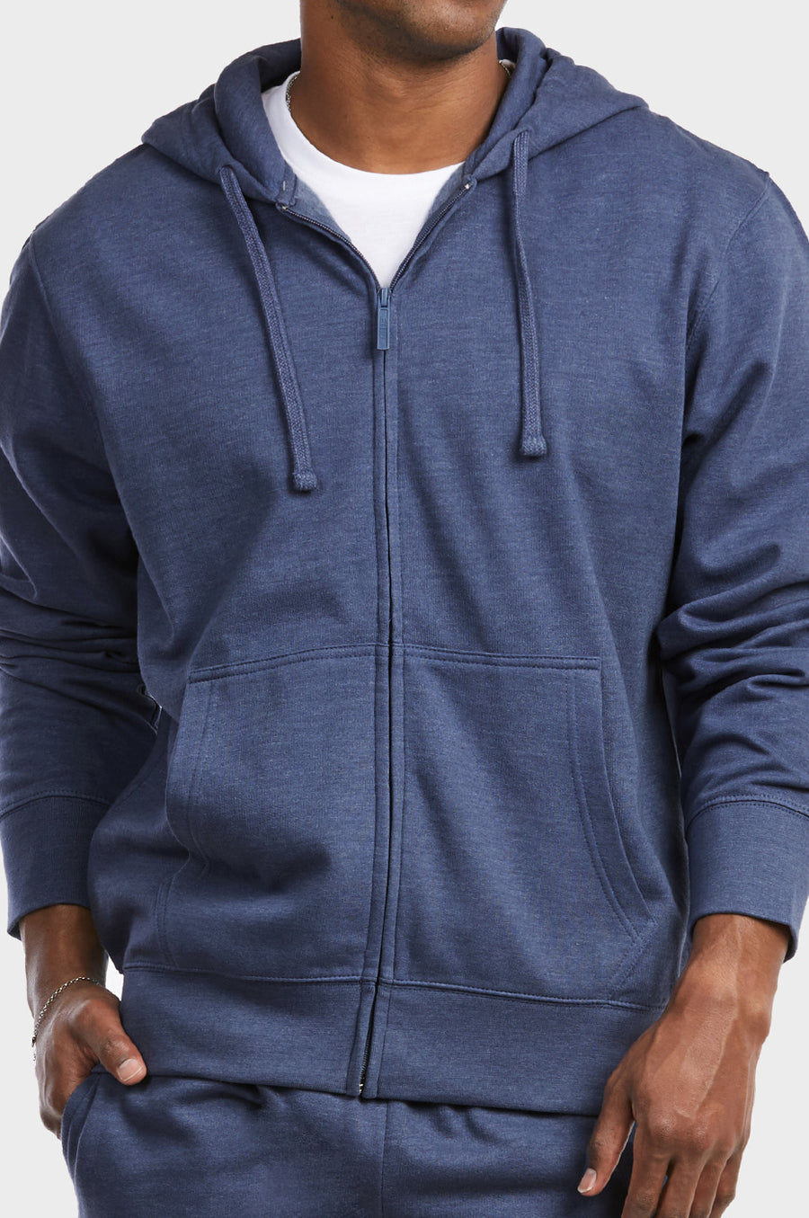 Men's Supersoft Fleece Full Zip Hoodie Sweatshirt