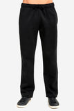 Knocker Men's Soft Fleece Heavyweight Open Bottom Fleece Lounge Sweatpants with Side Pockets