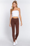 Juniors & Plus 5-Pockets Shape Skinny Ponte Slim Casual Mid-Rise Jeggingg Pants