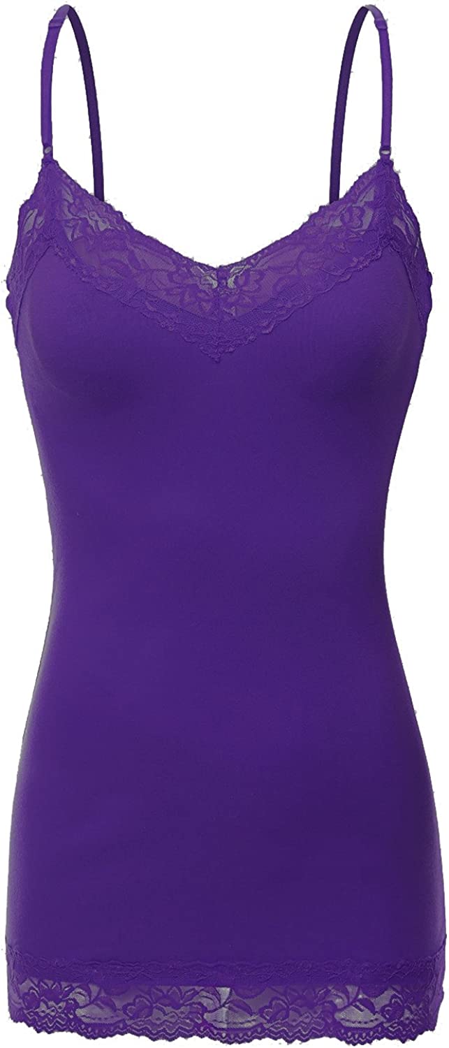 Spaghetti Strap Maternity Tank Top in Lilac or Sage