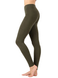 Plus Size Premium Cotton High Waist Full Ankle Length Leggings