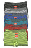 Boy's Junior Pack of 6 Seamless Nylon Boxer Briefs Sets