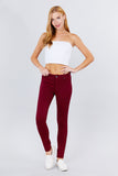 Juniors & Plus 5-Pockets Shape Skinny Ponte Slim Casual Mid-Rise Jeggingg Pants