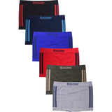 Boy's Junior Pack of 6 Seamless Nylon Boxer Briefs Sets