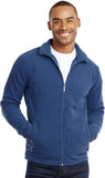 Men's Full-Zip Polar Fleece Lined Jacket Outdoor Warm Winter Coat with Pockets