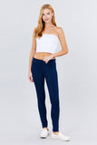 Juniors & Plus 5-Pockets Shape Skinny Ponte Slim Casual Mid-Rise Jeggingg Pants
