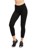 Women & Plus Soft Cotton Active Stretch Ankle/Capri Length Lightweight Leggings