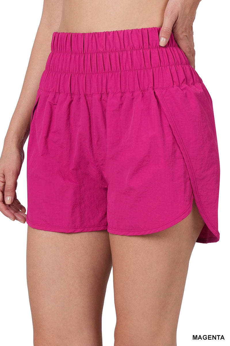 Womens best sale windbreaker shorts