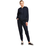 Women's Lightweight Cotton Jogger Pants and Zip-UP Hoodie Tracksuit Sets