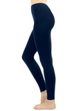 Plus Size Premium Cotton High Waist Full Ankle Length Leggings