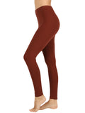 Plus Size Premium Cotton High Waist Full Ankle Length Leggings