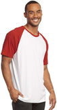 Men & Women Unisex Short Sleeve Baseball Raglan Tee Shirt Top