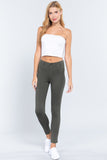 Juniors & Plus 5-Pockets Shape Skinny Ponte Slim Casual Mid-Rise Jeggingg Pants